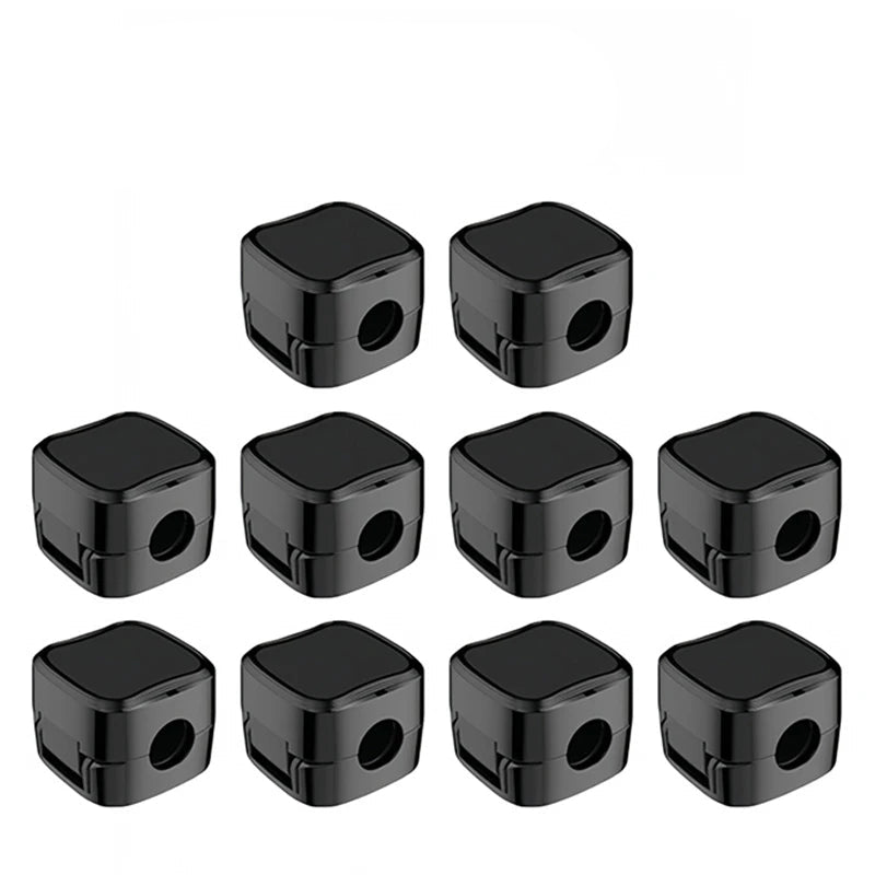 ​Magnetic Cable Clips Adjustable Cord Holder | Adhesive under Desk Mgmt Organizer for Home Office Car Wall Desktop Nightstand​​